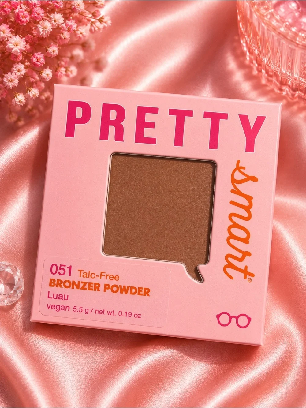 Pretty Smart #051 Talc-Free Bronzer Powder - Luau (Brown)